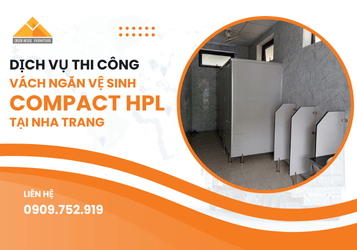 VÁCH NGĂN VỆ SINH COMPACT TẠI NHA TRANG