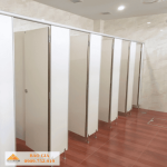 Vách ngăn vệ sinh trạm dừng chân