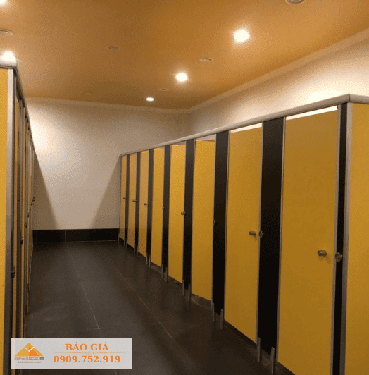 Vách ngăn vệ sinh tòa nhà