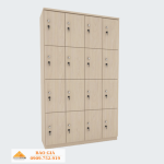 Tủ locker gỗ Compact 18 ngăn