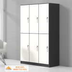 Tủ locker gỗ Compact 6 ngăn