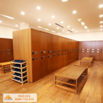 Tủ locker gỗ Compact
