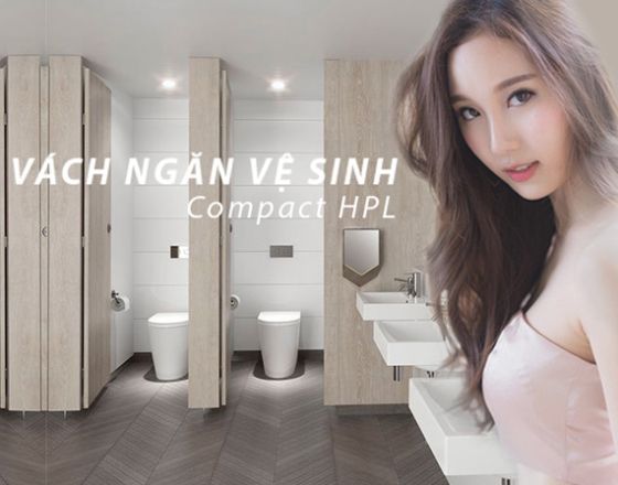 Dịch vụ thi công vách ngăn vệ sinh compact HPL tại Cần Thơ